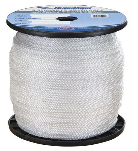 16MM X  PE SILVER ROPE  - SOLD PER METRE