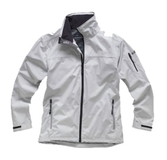 GILL CREW JACKET -  SILVER - ONLY SIZE SMALL LEFT