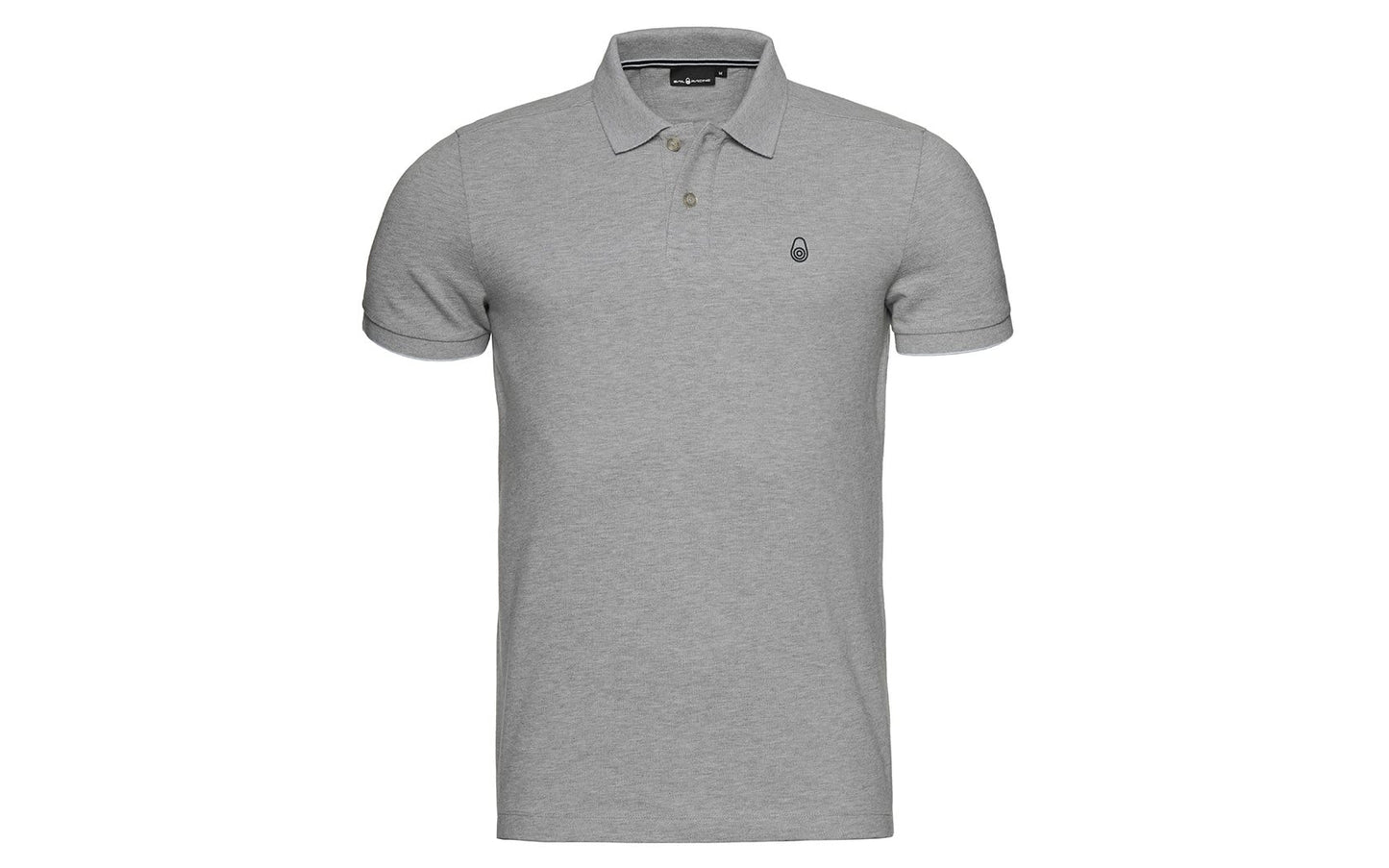 SAIL RACING BOWMAN POLO - GREY MELANGE - DISCONTINUED STYLE