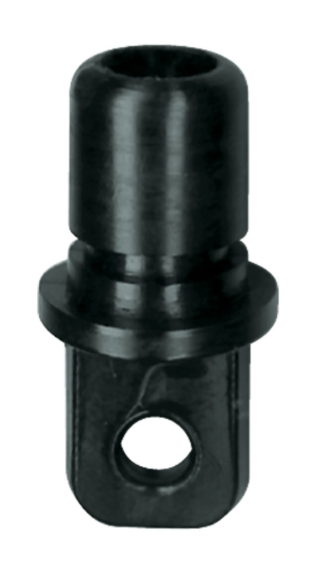 CANOPY TUBE END 25MM X 1.6MM BLACK