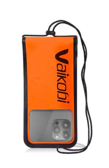 VAIKOBI WATERPROOF PHONE CASE - FLURO ORANGE