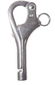 PELICAN HOOKS - STAINLESS STEEL 75mm x 6mm thread