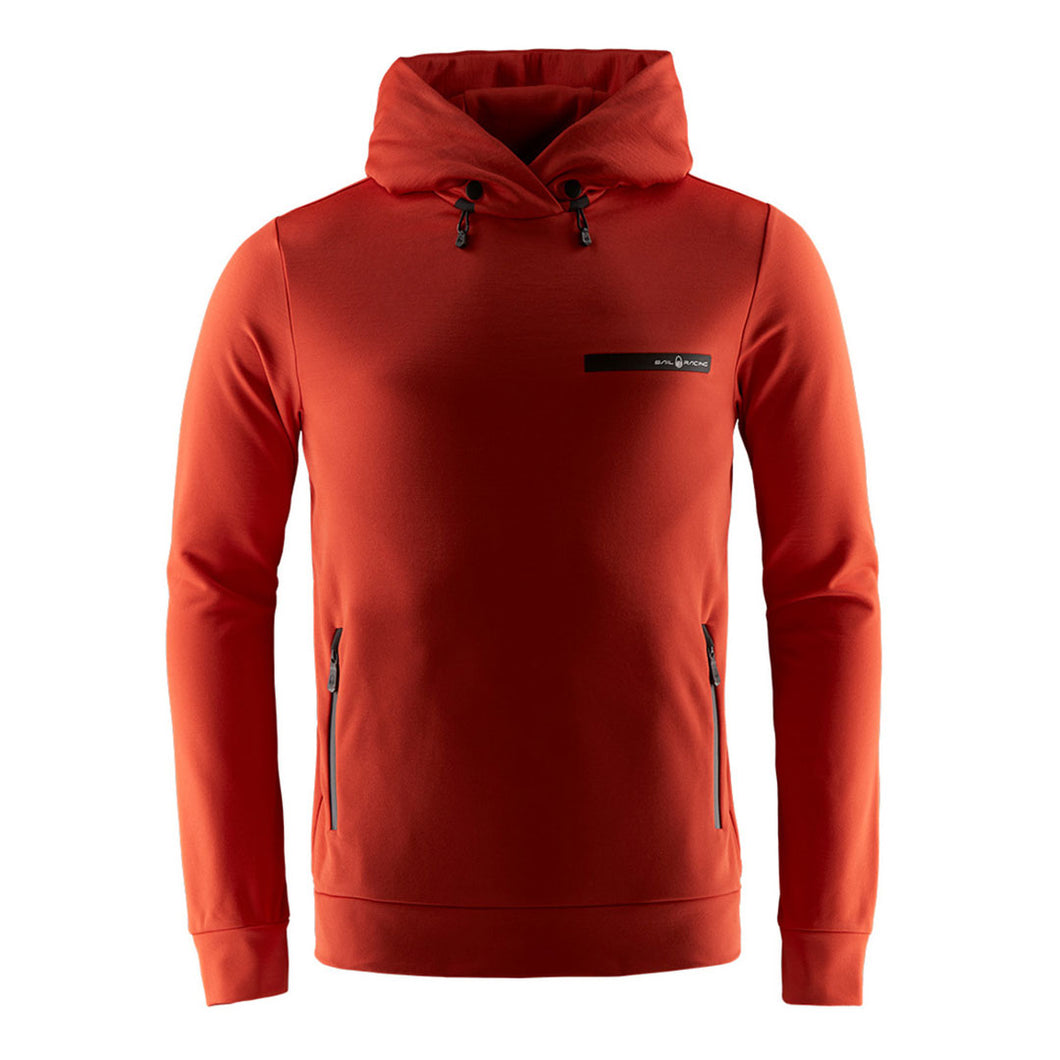 SAIL RACING E-DYE HOOD - BRIGHT RED - SIZE LARGE ONLY