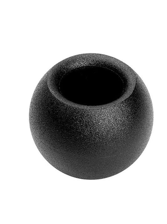 HALYARD STOPPER , OD32MM (1 1/4") ID15.5MM (19/32")BLACK
