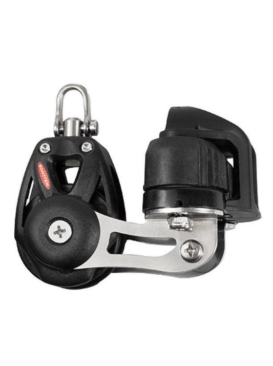 RONSTAN SERIES 40 SINGLE BLOCK, ADJUSTABLE CLEAT, SWIVEL SHACKLE HEAD