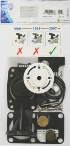Jabsco Service Kit -Quiet Flush Toilet J16-220