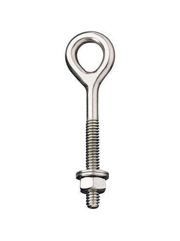 RONSTAN WELDED EYE 1/4" THREAD X 6" LONG STUD