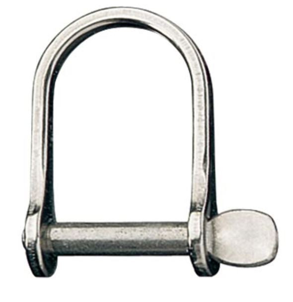 Ronstan Shackle,Wide D,Pin 1/4inch,L:39mm W:30mm