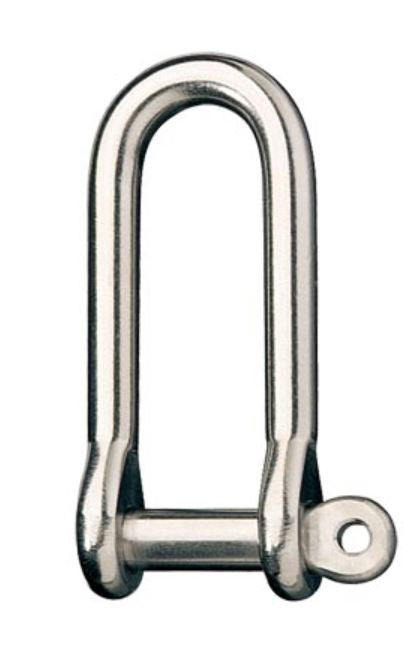 Ronstan Shackle,Long D,Pin 3/8inch L:59mm,W:18mm