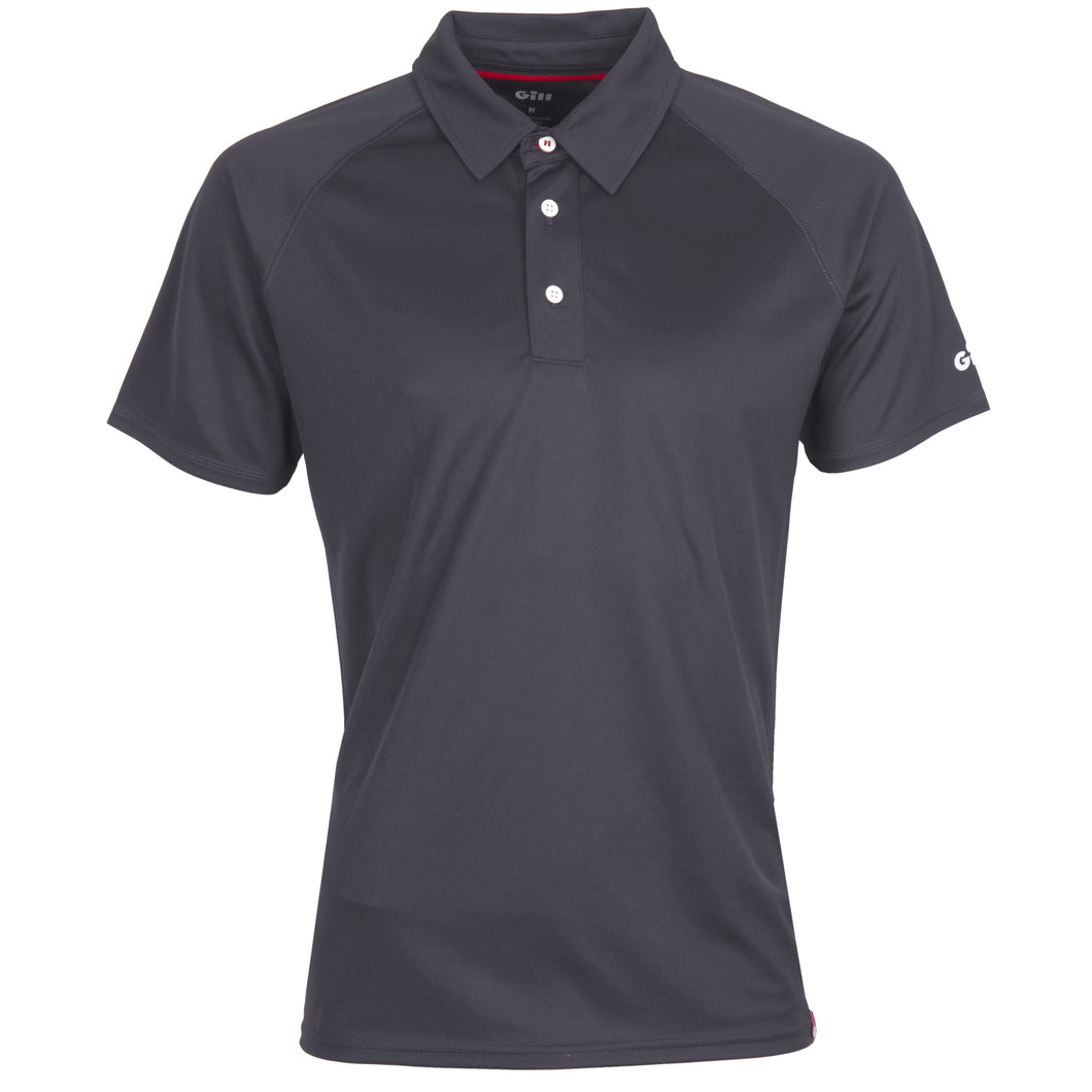 Gill - Mens UV Tec Polo Charcoal - DISCONTINUED STYLE -  SIZE MEDIUM AVAIL. ONLY