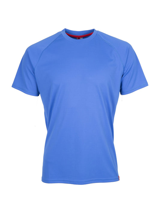 MENS UV TEC TEE BLUE - SIZE XLARGE