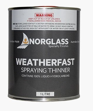 3051 WEATHERFAST SPRAYING THINNER 4litre - AVAILABLE IN-STORE ONLY