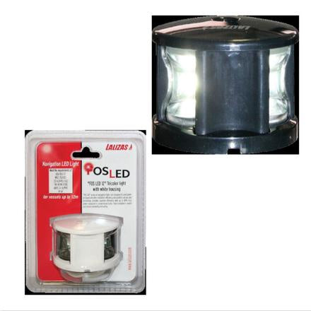 LED  360 DEGREE NAVIGATION LIGHT - BLACK - SUITABLE FOR UP TO 12 METRE BOATS