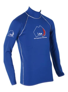 SEA LP001 – WETSHIRT / RASH GUARD ROYAL BLUE - ONLY XSMALL LEFT - DISCONTINUED STYLE - LAST STOCK