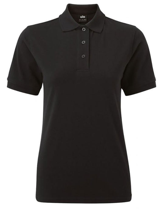 GILL WOMENS POLO SHIRT 167W - BLACK - LAST ONES