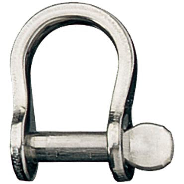 RONSTAN BOW SHACKLE WITH SLOTTED PIN  4mm, L:14mm, W:13mm.