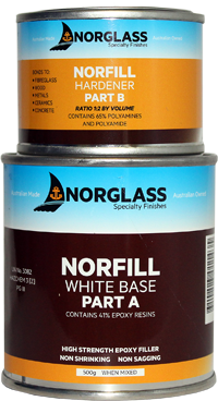 1153 NORFILL WHITE EPOXY FILLER 250g - AVAILABLE IN STORE ONLY
