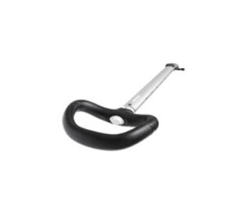 SPINLOCK Silver Asymmetric Handle Tiller Extension 750-1200mm