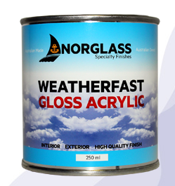 NORGLASS  WEATHERFAST GLOSS WHITE 2 LITRE - IN STORE PICK UP ONLY