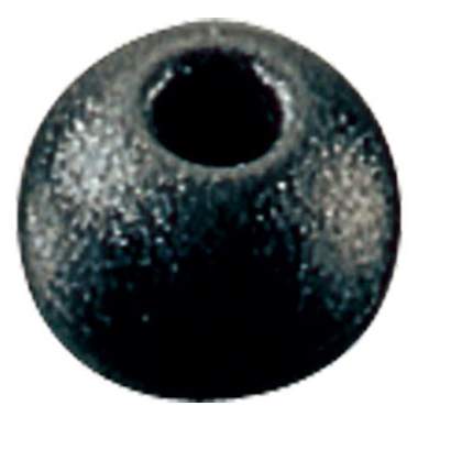 RONSTAN PARREL BEAD, BLACK 16mm