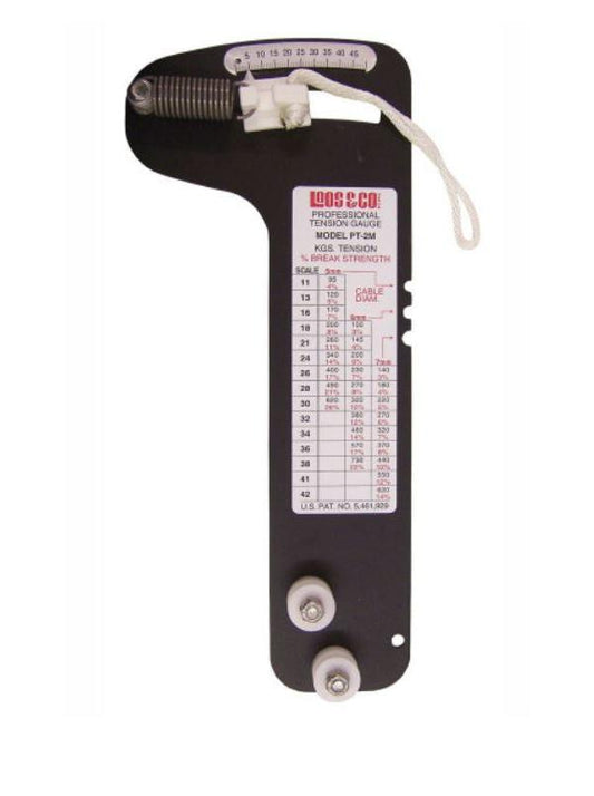 LOOS PRO RIG TENSION GAUGE 3/16" , 7/32", 1/4"
