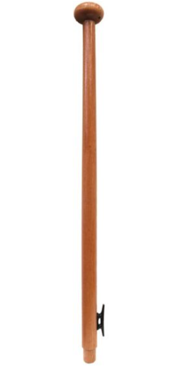 RW BASHAM Flag Pole -Wood 1.25 Mtr