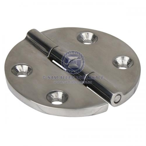 Round Hinge - 65mm - 316 STAINLESS STEEL