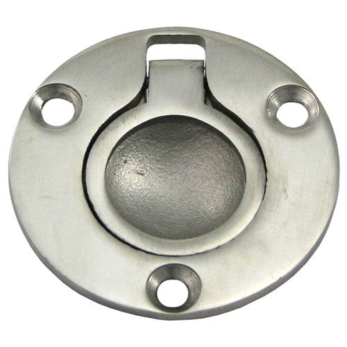 Round Flush Pull   52mm - 316 STAINLESS STEEL