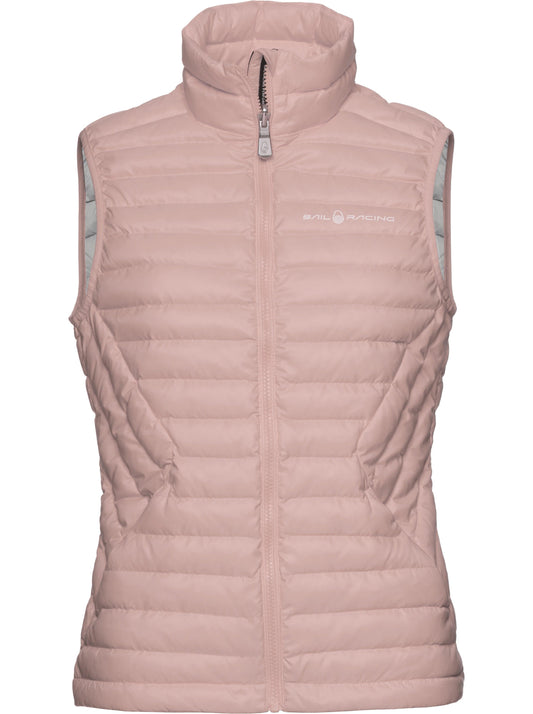SAIL RACING W LINK DOWN VEST - DUSTY PINK - DISCONTINUED STYLE