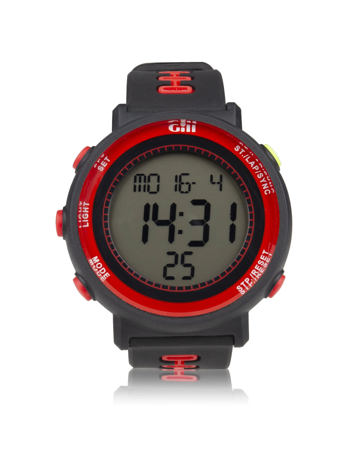 GILL RACE WATCH - BLK/RED