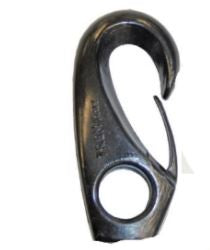 Nylon Hook Black - 6mm