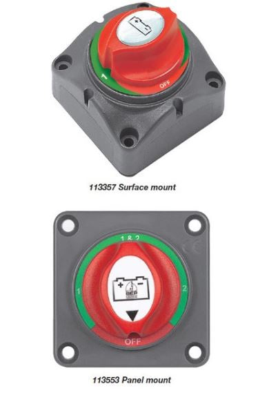 BEP Mini Four Position Battery Switch