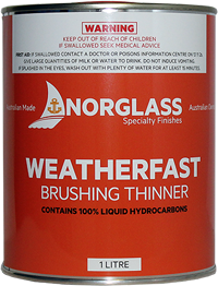 3055 WEATHERFAST BRUSHING THINNERS 1litre -AVAILABLE IN STORE ONLY