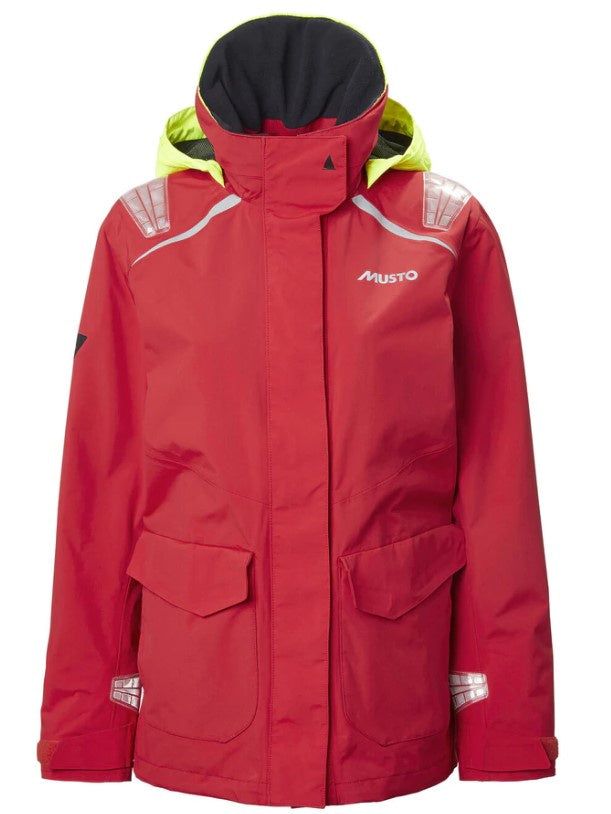 MUSTO WOMEN'S BR1 INSHORE JACKET - RED