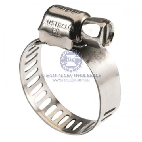 Hose Clamps: 6mm - 16mm (10mm Width)