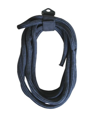 BLACK NYLON DOCKLINES -  10mm x 6 METRES