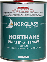 3034 NORTHANE BRUSHING THINNER 1litre - AVAILABLE IN-STORE ONLY