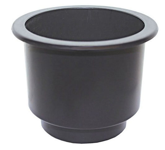 LARGE RECESSED DRINK HOLDER - BLACK