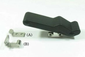 CATCH CAM ACTION ELASTOMER & STAINLES STEEL ANGLED