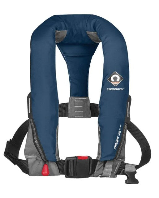 CREWFIT 165N SPORT LIFEJACKET - AUTO - NON HARNESS (AUS) - NAVY BLUE