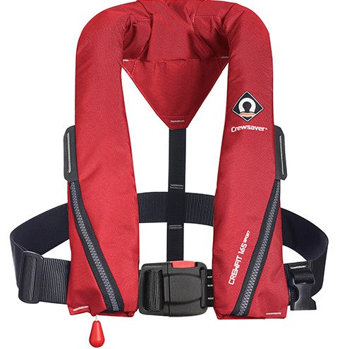 CREWSAVER CREWFIT 165N SPORT LIFEJACKET - MANUAL - NON HARNESS - RED