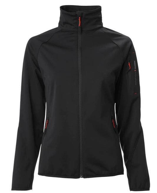 MUSTO WOMEN'S CREW SOFTSHELL JACKET - BLACK