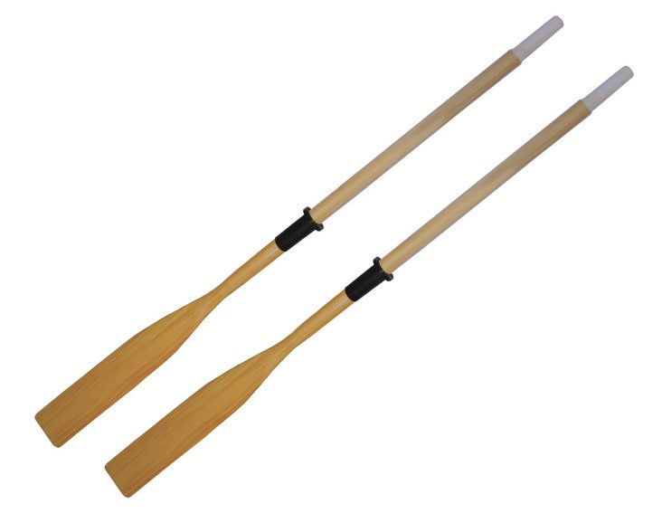 PINE OARS WITH STOPS -  1.65 METRES - PICK UP IN STORE ONLY