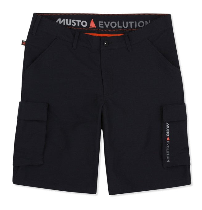 MUSTO EVO DECK UV FAST DRI SHORT - BLACK