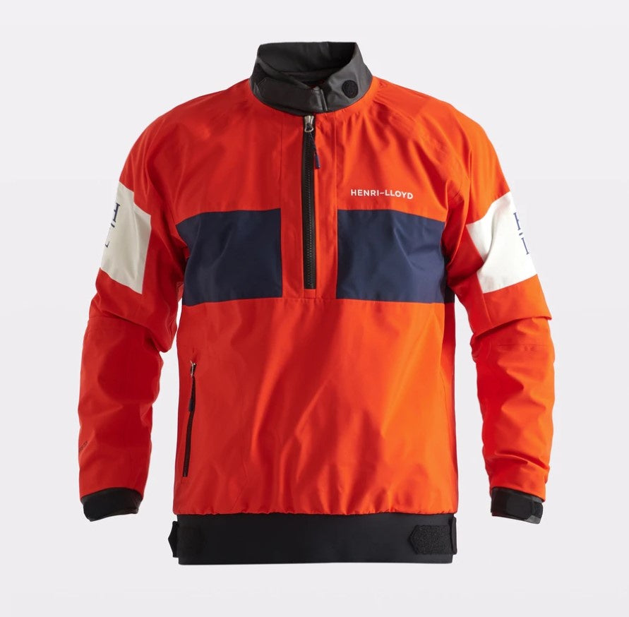 HENRI LLOYD M-PRO ZIP SMOCK 3 LAYER GORE-TEX - ORANGE