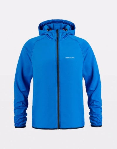 HENRI LLOYD MAV  MID LAYER  ZIP HOOD - VICTORIA BLUE