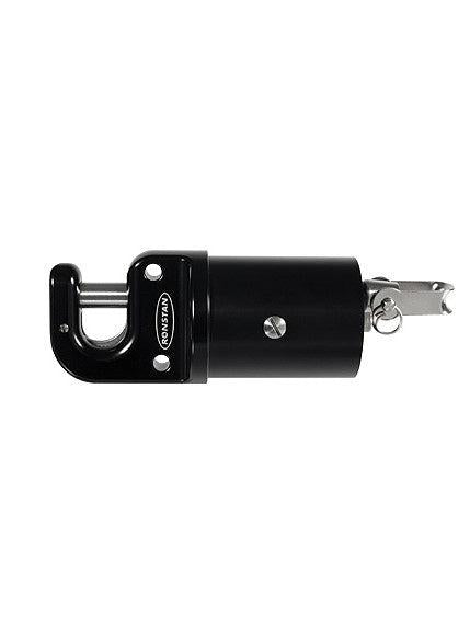 RONSTAN SPINNAKER POLE END ALUMINIUM WITH INTERNAL STAINLESS STEEL PLUNGER PIN, TRIGGER OPERATED 146MM
