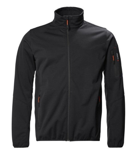 MUSTO CREW SOFTSHELL JACKET - BLACK