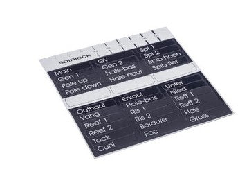 SPX-LBL SPINLOCK CLUTCH HANDLE LABELS