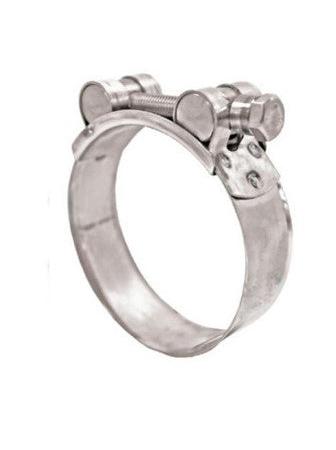 T BOLT STAINLESS HOSE CLAMPS - 64-67MM